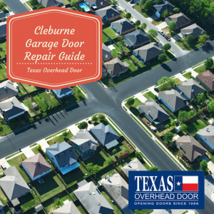 cleburne garage door repair