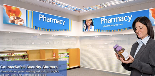 Pharmacy Doors from Texas Overhead Door