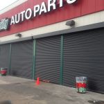 Storefront Security Doors at O'Reilly Autoparts