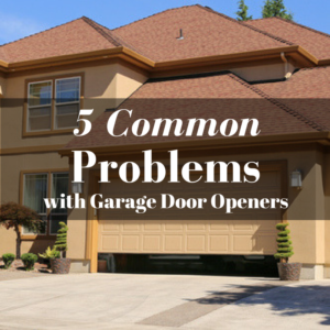 problem with garage door