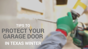 insulating garage door for winter in texas