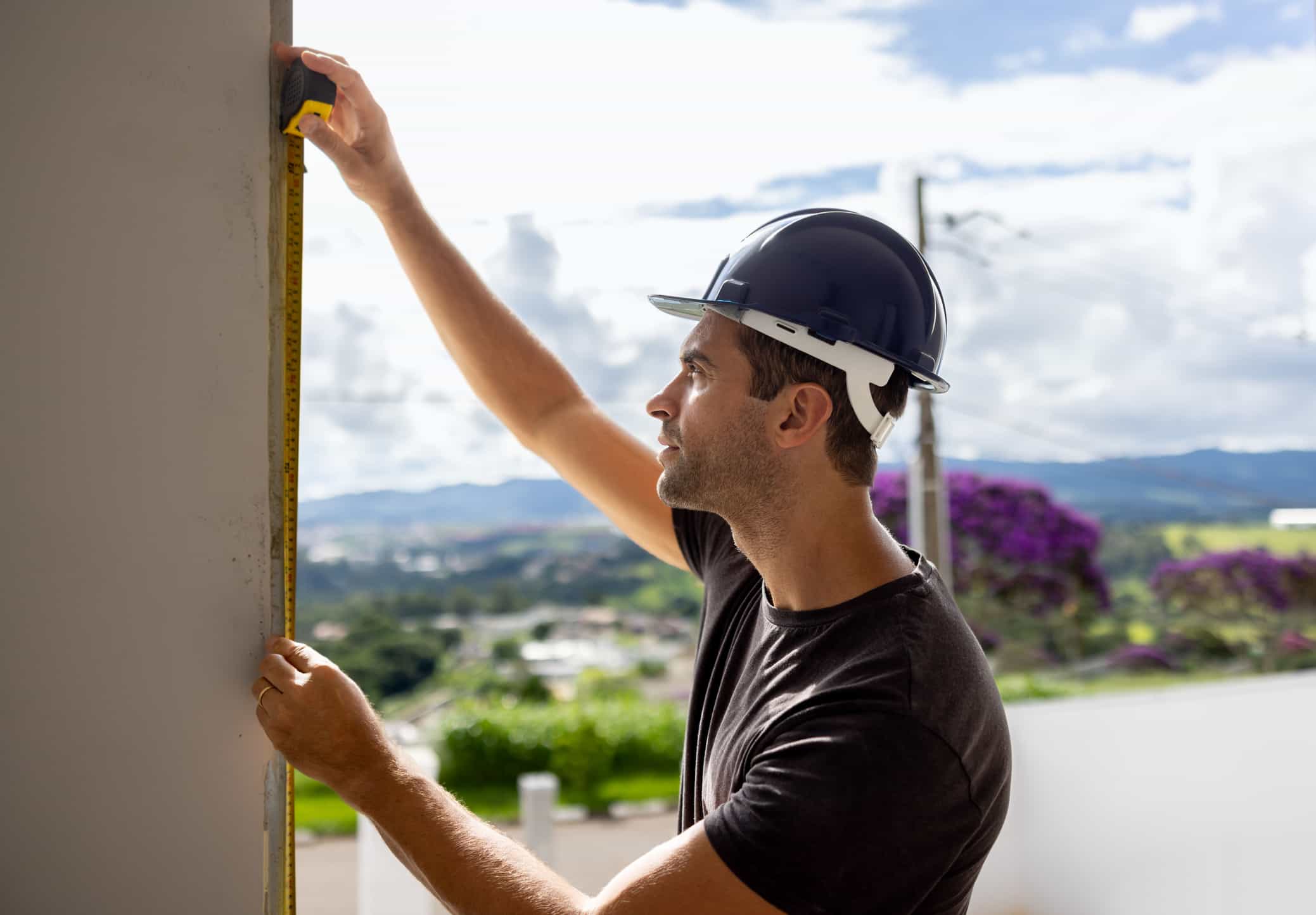 Man with Measuring Tape