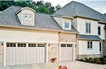White Garage Door