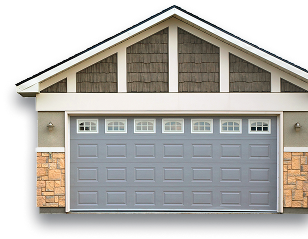 Painted Garage Door